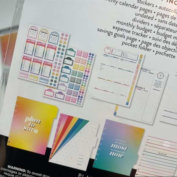 New In Package The Happy Planner/ Plan To Save - Picture 8 of 9